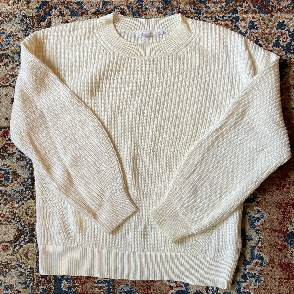 Cream Gap Sweater Size M